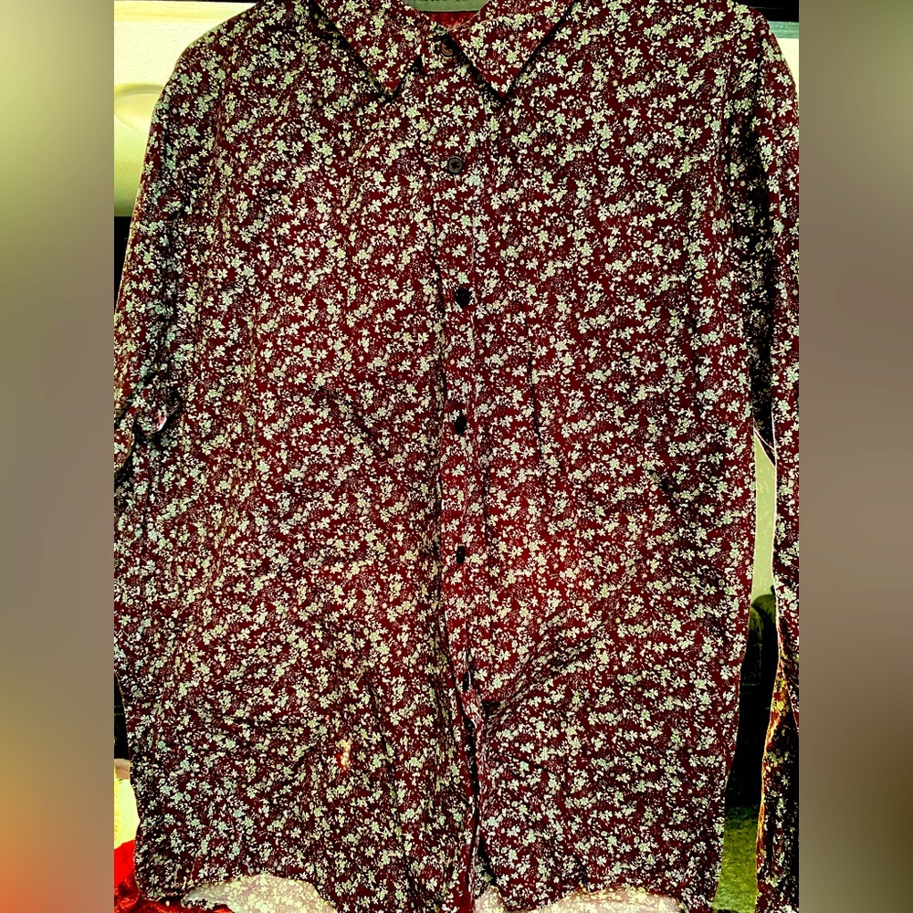 Haiku Collective button down long sleeve. Large. NWOT. Never worn.